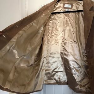 Women’s Covington Genuine Leather Tan Short Coat